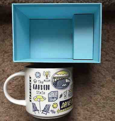 STARBUCKS NEW "BEEN THERE SERIES" NEW JERSEY CERAMIC MUG - 14 FL.OZ. - BRAND NEW - Sold on eBay Aug, 28th 2018 for $14.99