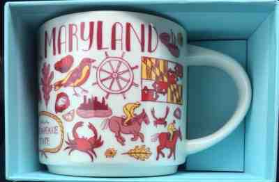 STARBUCKS BEEN THERE COLLECTION MARYLAND NIB ! - Sold on eBay Aug, 28th 2018 for $24.95