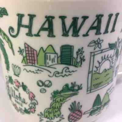 Starbucks Been There Mug Hawaii 14 oz 2017 New - Sold on eBay Aug, 27th 2018 for $15.00