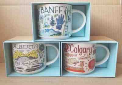 STARBUCKS Calgary, Banff and Alberta Been There Series Mug - Sold on eBay Aug, 27th 2018 for $80.00