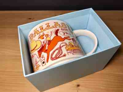 NEW Starbucks Dallas Coffee Mug Been There Series in Original Box w/ price label - Sold on eBay Aug, 27th 2018 for $22.00