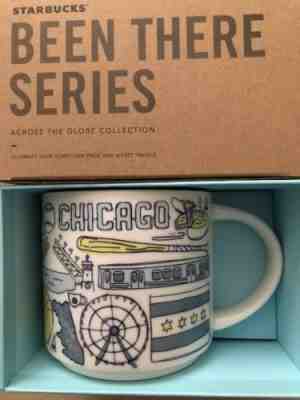 STARBUCKS BEEN THERE MUG CHICAGO - Sold on eBay Aug, 26th 2018 for $27.88