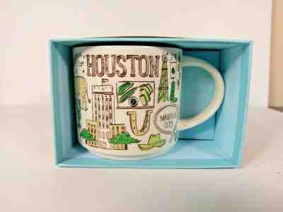 Starbucks Houston Mug 14 oz Been There Series Brand New in Box - Sold on eBay Aug, 23rd 2018 for $22.99