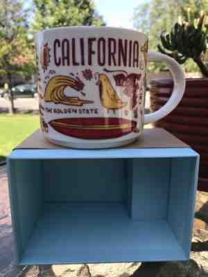 NEW STARBUCKS 2018 Been There Series California Mug In Box State Cup FG-1 - Sold on eBay Aug, 23rd 2018 for $25.00