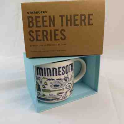 New Starbucks Minnesota Been There Coffee Mug - 14oz NIB Ceramic Cup - Sold on eBay Aug, 20th 2018 for $23.96