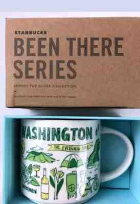 Washington Been There Series Starbucks Mug 14 Oz collection green white seahawks - Sold on eBay Aug, 20th 2018 for $18.00