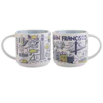 *NIB* 2018 Starbucks Mug - Been There Series - SAN FRANCISCO - Sold on eBay Aug, 19th 2018 for $21.48