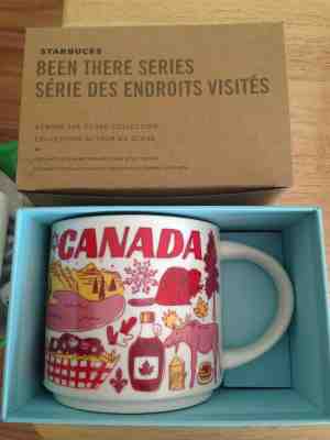 Starbucks mug BEEN THERE Canada - Sold on eBay Aug, 17th 2018 for $20.00