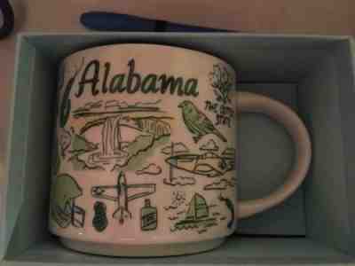 Starbucks 14ozMug "Been There Series" Across The Globe Collection Alabama NWT - Sold on eBay Aug, 17th 2018 for $16.99