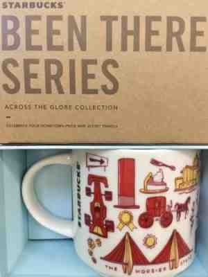 Starbucks Mug (NEW) "Been There Series" - INDIANA --14oz--w/ box - Sold on eBay Aug, 16th 2018 for $26.99