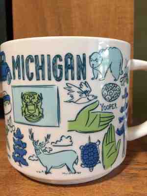 Starbucks Been There Series Michigan Mug - Sold on eBay Aug, 15th 2018 for $16.00