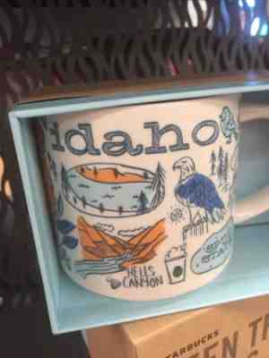 Starbucks "IDAHO" Been There Collection 10oz. Ceramic Mug. - Sold on eBay Aug, 14th 2018 for $45.00