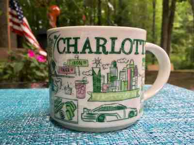 Starbucks Been There Series Charlotte v1 Mug | Brand New | Misprint | Error | - Sold on eBay Aug, 13th 2018 for $228.19