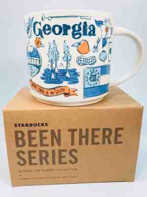 New Starbucks Been There Series Georgia Across The Globe Collection 14oz Mug NIB - Sold on eBay Aug, 12th 2018 for $26.95