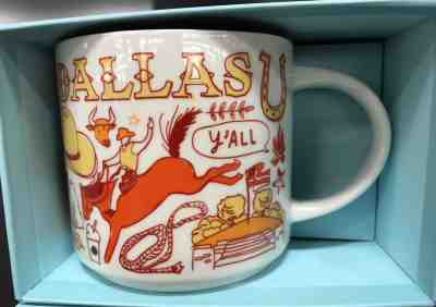 Starbucks mug Been There Series Dallas TX BTS new in box 14 oz - Sold on eBay Aug, 12th 2018 for $23.22