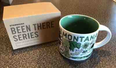NEW In Box Montana Starbucks Coffee Been There Mug Cup Across Globe Collection - Sold on eBay Aug, 8th 2018 for $54.99