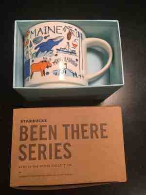 BRAND NEW 2018 "Been There Collection" Starbucks coffee mug (Maine) - Sold on eBay Aug, 7th 2018 for $51.00
