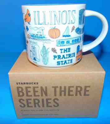 Starbucks Mug “Been There Series” ILLINOIS (NEW) In Box - Sold on eBay Aug, 7th 2018 for $24.99