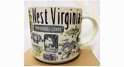 Starbucks West Virginia “Been There Series” 14oz Mug WV Mountaineers - Sold on eBay Aug, 6th 2018 for $45.00