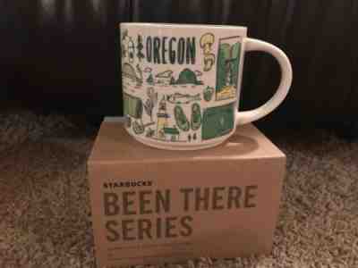 New Starbucks Been There Series Collection 2018 Oregon 14 Oz Ceramic Cup Mug - Sold on eBay Aug, 6th 2018 for $14.00