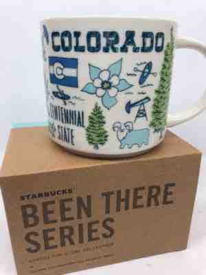 Starbucks Been There Series Mug Colorado - Sold on eBay Aug, 25th 2018 for $26.99