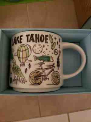 Starbucks Coffee Been There Series Mug 2018 LAKE TAHOE Cup 14 oz NWT & box - Sold on eBay Nov, 4th 2018 for $19.99