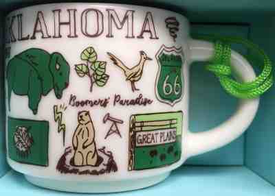 Starbucks Oklahoma “Been There” Ornament Mint in Box **FREE SHIPPING** - Sold on eBay Nov, 4th 2018 for $22.99