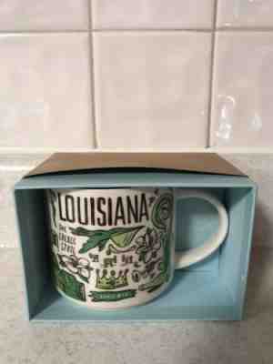 Starbucks MUG/CUP  LOUISIANA "Across the GLOBE Collection" BEEN THERE SERIES NIB - Sold on eBay Nov, 2nd 2018 for $25.00
