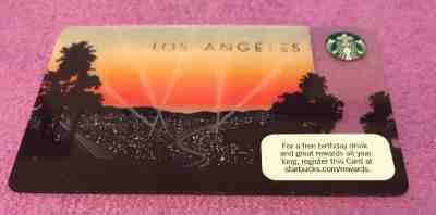 Starbucks 2011 FIRST RELEASE LOS ANGELES GIFT CARD-New-HTF - Sold on eBay Nov, 4th 2018 for $4.00