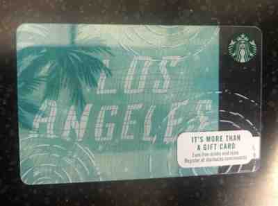 2017 2018 Starbucks Card HTF Los Angeles LA Pool City New - Sold on eBay Oct, 31st 2018 for $1.50