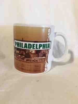 BEAUTIFUL AND HARD TO FIND 1999 STARBUCKS PHILADELPHIA MUG 20 OZ PERFECT COND - Sold on eBay Oct, 31st 2018 for $1.99