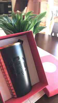 2015 Starbucks Rose Gold Studded Black  Matte Traveler Mug Cup 10 Oz Rare Htf - Sold on eBay Oct, 25th 2018 for $47.00