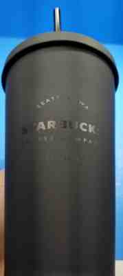 Starbucks Matte Black Tumbler Cup 16 OZ NEW Hard To Find - Sold on eBay Oct, 25th 2018 for $27.99