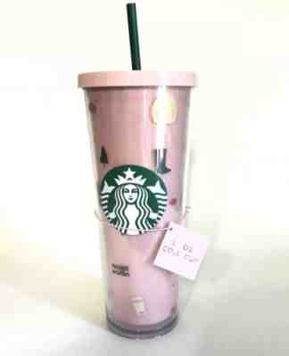 NWT 2018 Starbucks Limited Edition Band.do Fall Travel Cold Drink Tumbler HTF - Sold on eBay Oct, 21st 2018 for $32.00