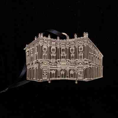 2018 Starbucks Reserve Roastery MILAN Facade Metal Ornament NEW HTF - Sold on eBay Oct, 18th 2018 for $45.00