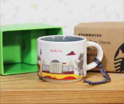 HTF Starbucks You Are Here  ornament  BERLIN  / YAH / 2oz, 59ml - Sold on eBay Oct, 17th 2018 for $39.99