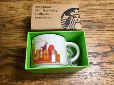 Nashville  Starbucks You Are Here YAH 2 Oz Mug Shape Ornament! Hard to Find! - Sold on eBay Oct, 17th 2018 for $25.50