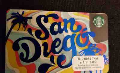 Starbucks 2017 SAN DIEGO  Card - So hard to find !! - Sold on eBay Oct, 16th 2018 for $5.75