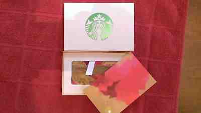 STARBUCKS CHINA "THE" Premium Metal Gift Card Inside Beautiful BOX US Seller - Sold on eBay Oct, 4th 2018 for $7.77
