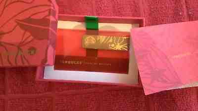 STARBUCKS PHILIPPINES 20th Anniversary Metal Gift Card w/Beautiful BOX & ALL!!! - Sold on eBay Sep, 13th 2018 for $11.11