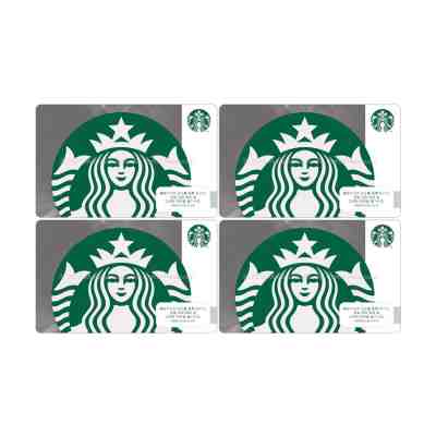 [FS] STARBUCKS KOREA 2018 Metallic color Siren Card Gift Cards X 4 - Sold on eBay Sep, 6th 2018 for $5.40
