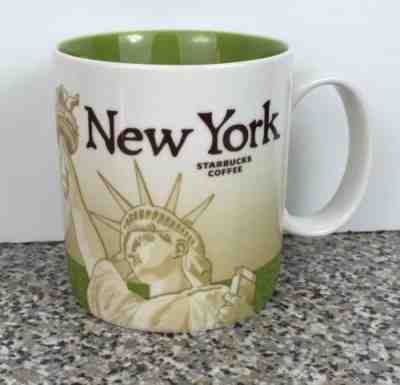 Starbucks New York City Coffee Mug Cup 2009 Global Icon City Series 16 oz  - Sold on eBay Nov, 3rd 2018 for $15.50