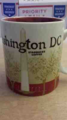 STARBUCKS 2009 16 OZ WASHINGTON DC COLLECTOR SERIES GLOBAL ICON COFFEE MUG CUP - Sold on eBay Nov, 3rd 2018 for $9.70