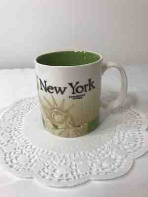 Starbucks New York Coffee Mug 2009 Global Icon Collectors Series Statue Liberty - Sold on eBay Nov, 3rd 2018 for $8.90