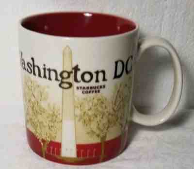 Starbucks Coffee 2009 Washington DC Collector's Series Global Icon Mug Cup - Sold on eBay Nov, 3rd 2018 for $28.97