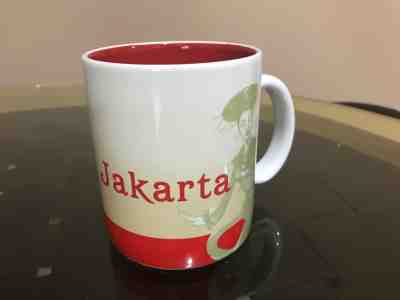 Starbucks Coffee Mug Global Icon City Jakarta 2011 Collector Series Mugs 16oz - Sold on eBay Nov, 2nd 2018 for $14.99
