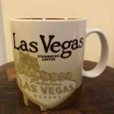 Starbucks Las Vegas Global Icon City Collector Series Coffee Mug Cup 16oz 2011 - Sold on eBay Nov, 1st 2018 for $19.99