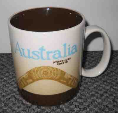 FREE SHIPPING Starbucks Australia Mug Global Icon Collector Series Ceramic - Sold on eBay Nov, 1st 2018 for $32.00