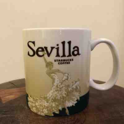 NWT Starbucks SEVILLA Spain Global Icon City Collector Series Mug 2010 - Sold on eBay Nov, 1st 2018 for $29.99