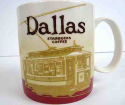Starbucks Dallas Coffee Mug Cup City Icon Series Collection Collector 16oz Texas - Sold on eBay Nov, 1st 2018 for $21.95